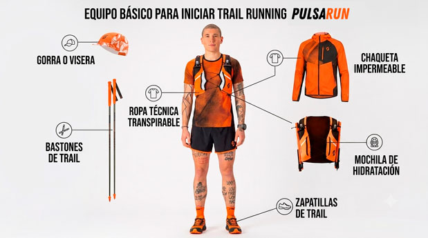elementos para trail