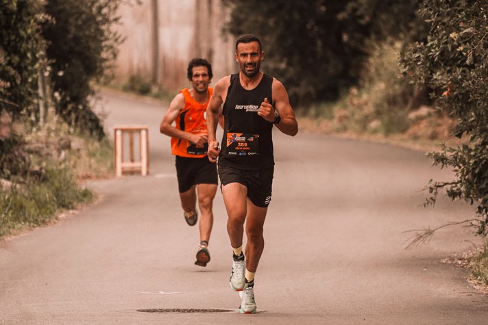 running