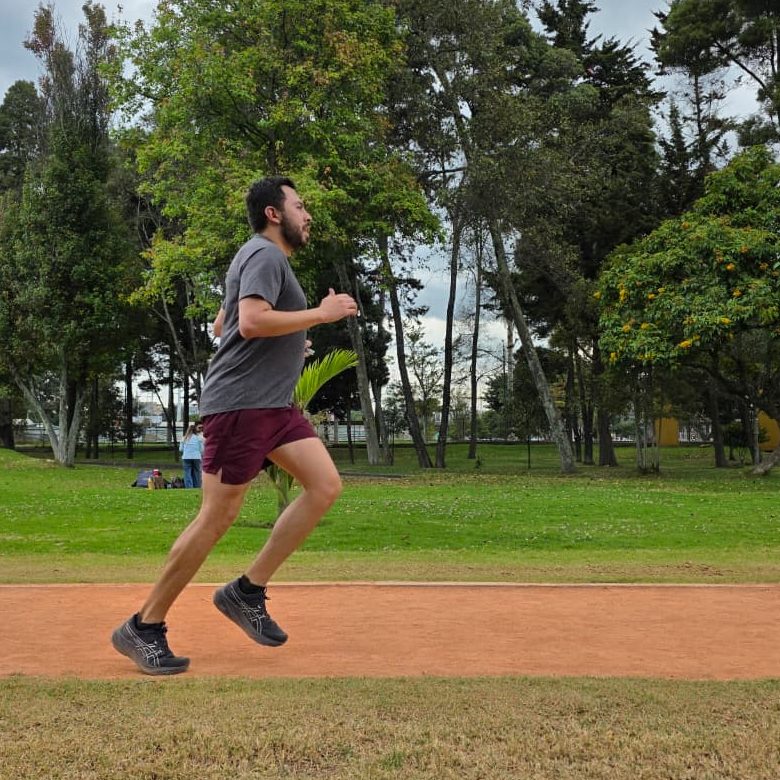 running